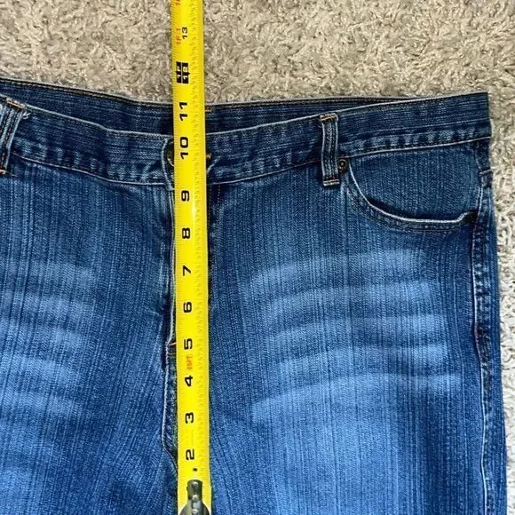 Y2K Vintage Disney Mickey Mouse Wide Leg Baggy Jeans 14 - Picture 10 of 12